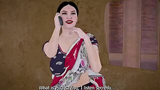 Curvy Desi Stepsis Begs Bro for Huge Cock Stuffing Her Tight Holes