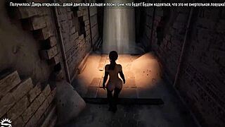 secret statue huge dick wakes pounds lara every hole mystery solved