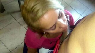 elizabeth liz sucks cock so good then smears milk all over her face 😍💦