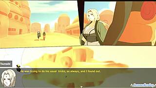 naruto POUNDS tsunade hard in steamy hot springs anime hentai action