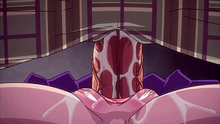 Single girl takes hard pounding from boyfriend and boss in full hentai anime AI-generated 1080p HD