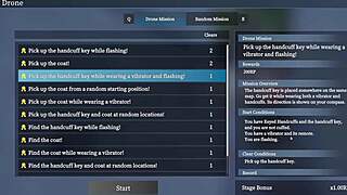 Manaka flashes nude in public daytime with toys moaning orgasm.