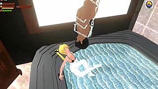 3d femdom vampire forces feet pussy licking humiliation