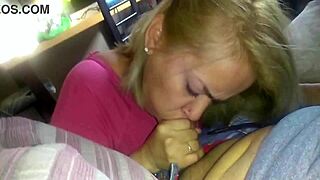 elizabeth liz sucks cock so good then smears milk all over her face 😍💦