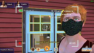 watch camila sweat in her garden workout sexy neighbor style?