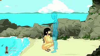Summer Gameplay: Anime Tits Tittyfuck Creampie
