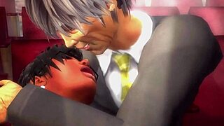seductive bride with big tits gets licked and fucked by old man at wedding cinema