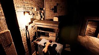 secret statue huge dick wakes pounds lara every hole mystery solved