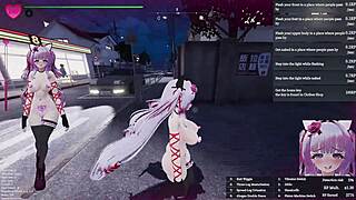 whoa, manaka's sfm key hunt with bdsm flashing and toys 😏🔑