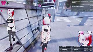 Manaka flashes nude in public daytime with toys moaning orgasm.