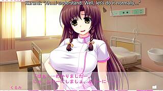 yo kurumi twerks her big ass cowgirl on my throbbing dick at moretsu nyan clinic