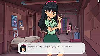 velma's handjob in camp pinewood remix turns game night intriguing?