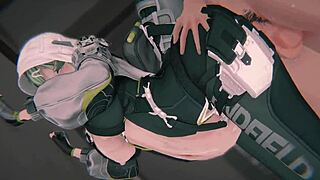 Arknights Endfield Fluorite Pregnant Bondage Wall Doggy Gangbang Creampie