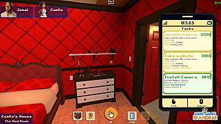 watch camila sweat in her garden workout sexy neighbor style?