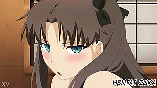 Rin Moans Loudly as Shirou Pounds Her Tight Pussy in Ecstasy