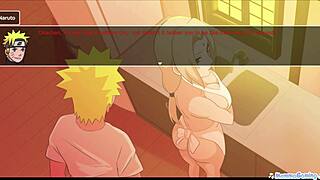 Tsunade stuck begging for cock anime hentai game