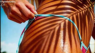 Curvy Hentai Babe's Huge Tits Creampie Explosion!