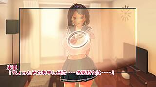 big tits jk akari misenters room for creampie punishment on summer evening