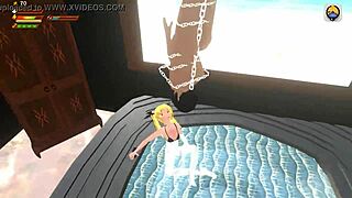 3d femdom vampire forces feet pussy licking humiliation