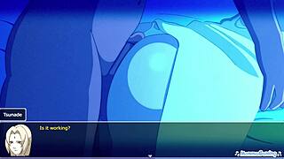 naruto POUNDS tsunade hard in steamy hot springs anime hentai action