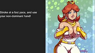 Princess Daisy JOI Features Big Ass Play Big Tits Super Mario Roleplay Slut Instructions