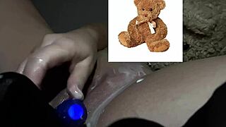 whoa kinky stepsis yogurt dildo masturbation so drippin wet! 🔥💦