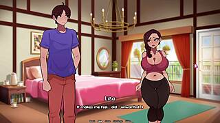 ever wonder how curvy stepmom takes it post-yoga in 3d?