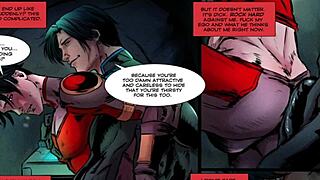 batboys gay blowjob animation from dc comics rule 34 comic 😏