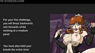 Princess Daisy JOI Features Big Ass Play Big Tits Super Mario Roleplay Slut Instructions