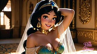 hot night elf princess twerks big tits on forest bed teasing dirty