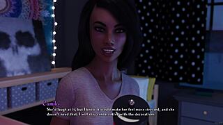 jill valentine decorates christmas with giant monster cock help