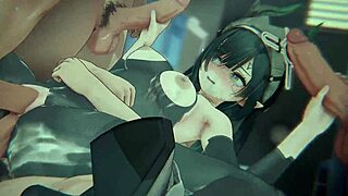 Bound Priestess Begs for Gangbang Creampie Orgy! Can You Handle Her Squirting Fall?