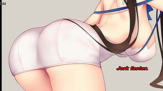 hestia gives anime feet edging jerk off instructions