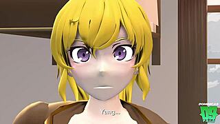 Beacon fertility festival rwby hentai parody big tits creampie orgy!