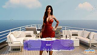 Feasting on Diana's juicy pussy aboard her yacht - grand tits adventure ep18 gameplay!