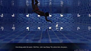 innocent pool check hides throbbing yaoi teen pool orgy