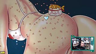 i get so turned on stripping sexy asians in this ahegao hentai game. big tits bounce as they undress for fetish fun