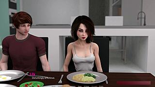 liam and eva's tender massage away from home