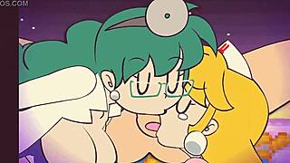 Double Bunny Girls Ride Monster Cocks Hardcore