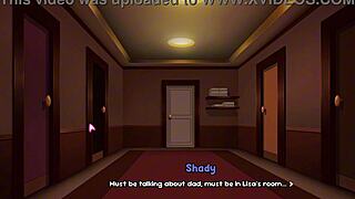 Stepmom Fingers Juicy Pussy in Goth Hentai Tease