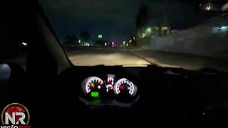 damn this young blonde drops straight to sucking that black monster cock in the moving car... full vid on red?