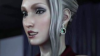 erza scarlet dishes final fantasy femdom punishment with slaps and handjobs