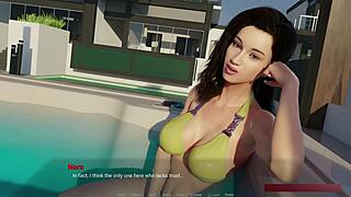 chiloe drops to knees blows liam in bathroom but stops before cumshot 😲💦