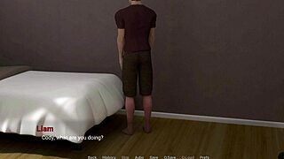 Cody spies Liam railing Eva's big tits in secret away-from-home tryst