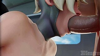 overwatch's wildest animations gangbang bukkake overload!