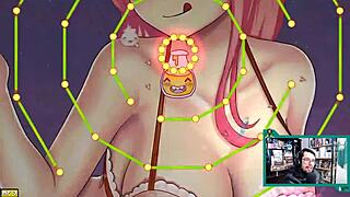 i get so turned on stripping sexy asians in this ahegao hentai game. big tits bounce as they undress for fetish fun