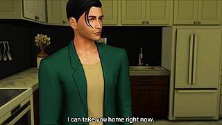 deepthroat anal fucking son's redhead girlfriend while he travels