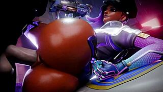 Overwatch D.Va Mercy Titjob And More In Epic Animation Compilation 194!