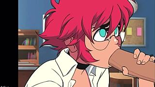 What if Big Titty Anime Girl Deepthroats Cock Until Tits Bounce Wildly?