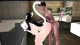 Step Sisters' Big Tits Asses Pounded by Monster Cock IMVU Fuck